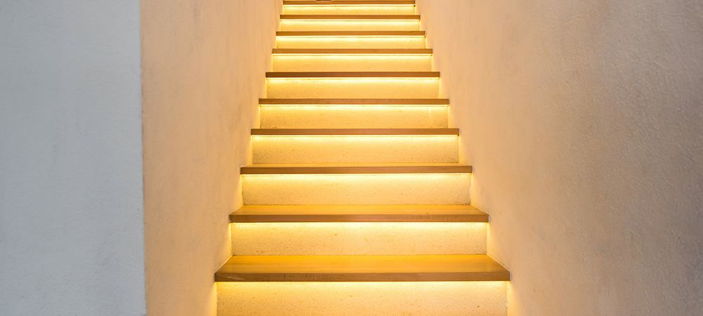 lighting staircase