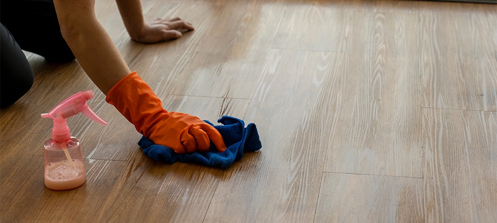 cleaning practices can damage vinyl flooring