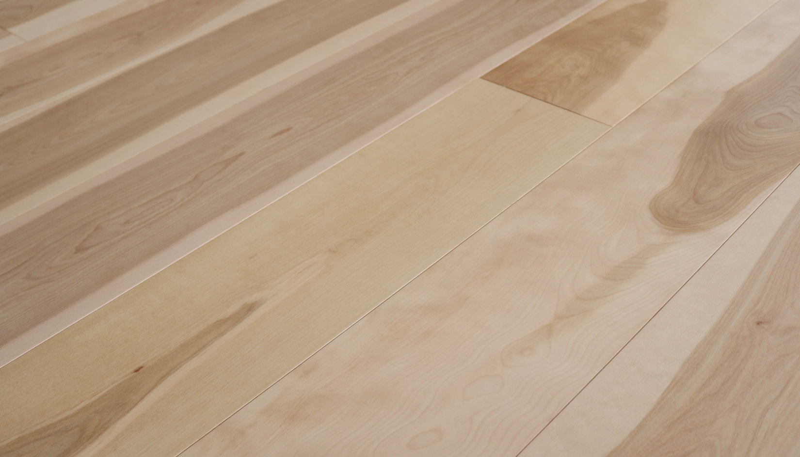 Flat White Maple Lv Hardwood, Fixed Length Hardwood Flooring