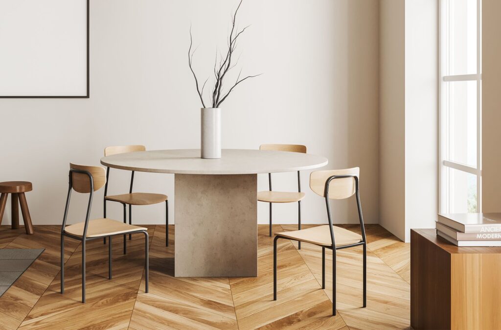 chevron flooring design