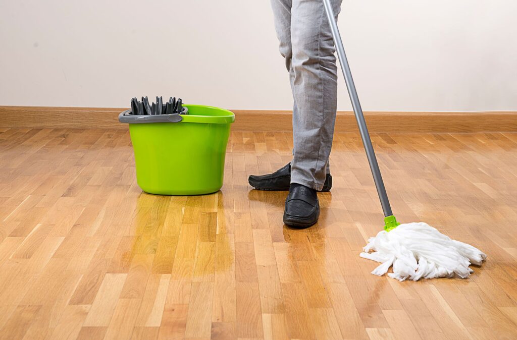 clean hardwood floors