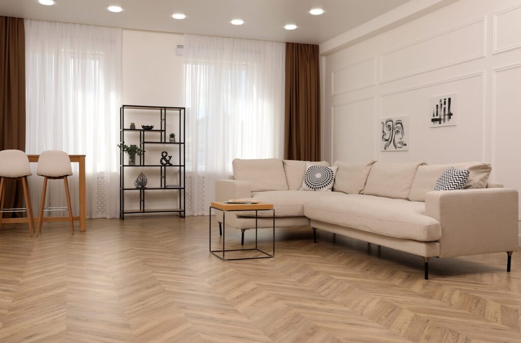 clean vinyl flooring