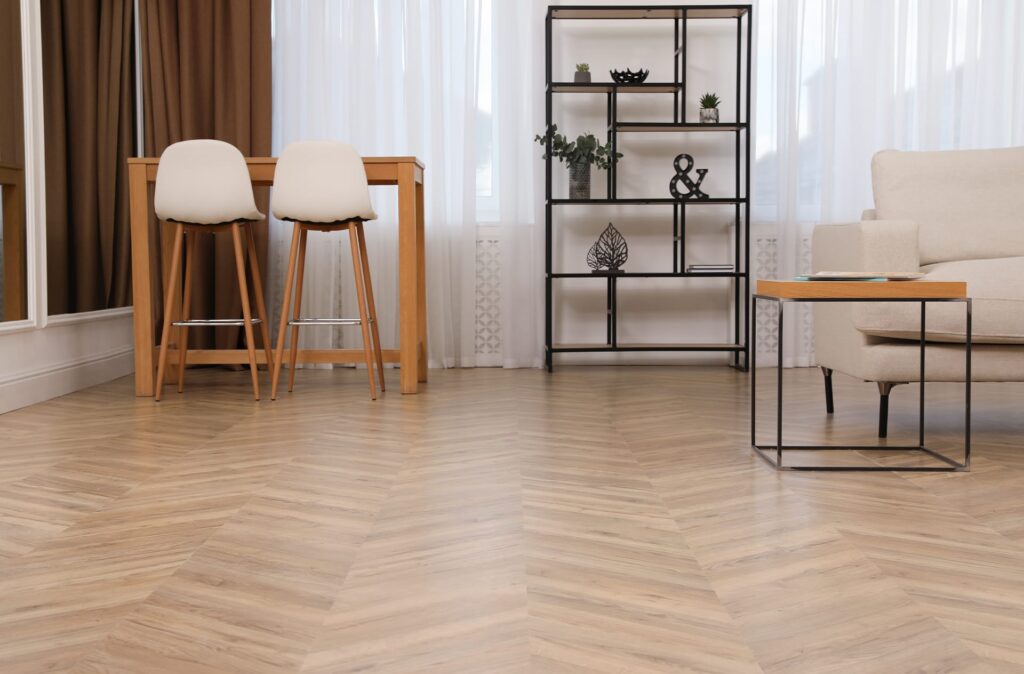 living room luxury vinyl flooring