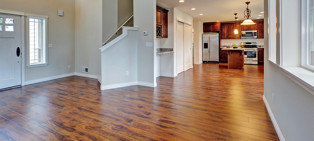 warmth of wood plank flooring