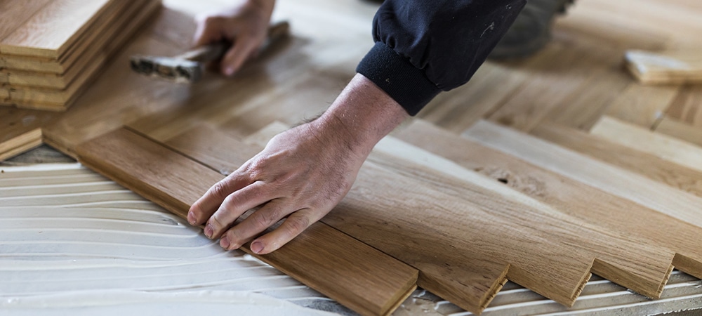 installing white oak hardwood flooring