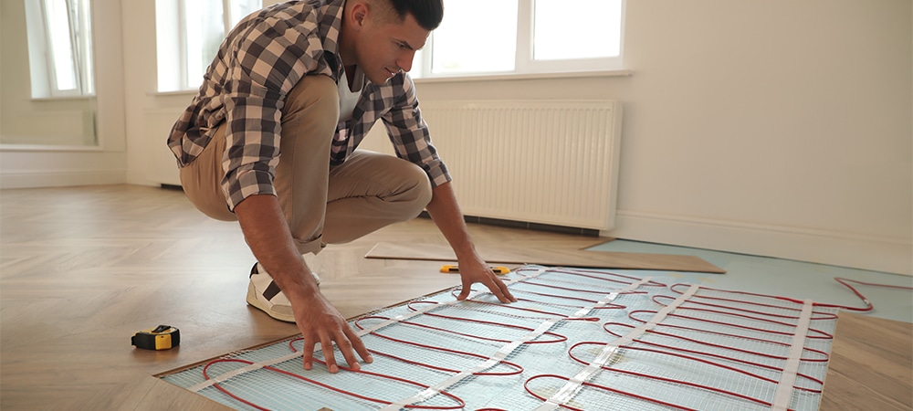 vinyl flooring is compatible with underfloor heating