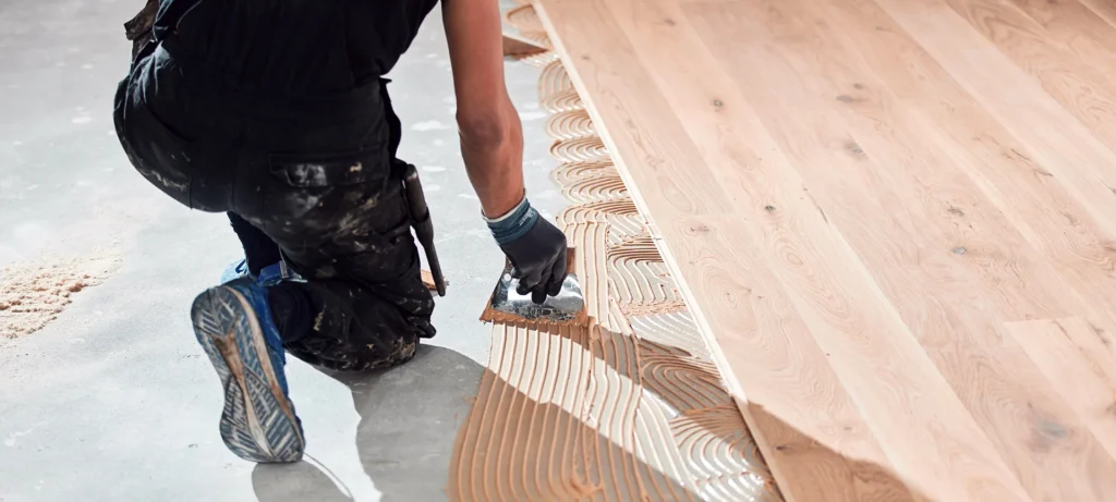 install new flooring