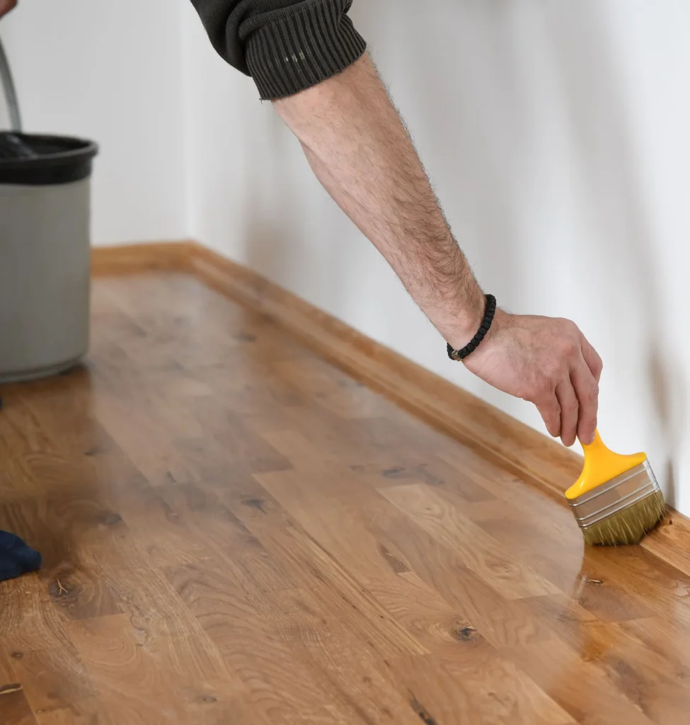 Hardwood Floor Refinishing right