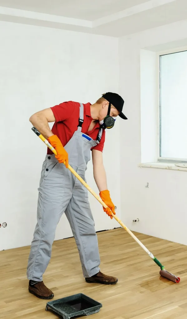 Hardwood Floor Installation right