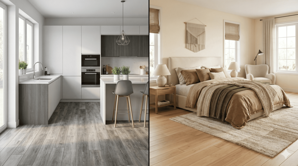 Luxury Vinyl Plank vs Engineered Hardwood cost per square foot Ontario