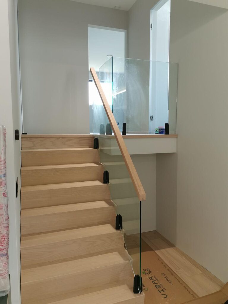 hardwood stair installation Mississauga GTA