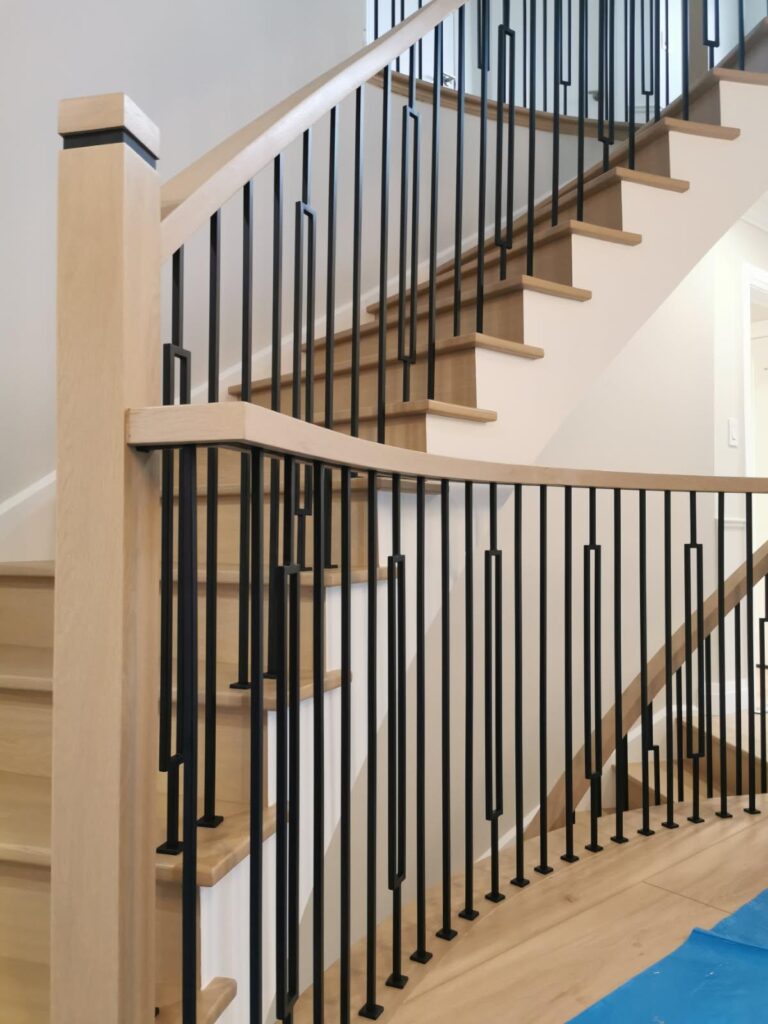 hardwood stair installation Richmond Hill York Region