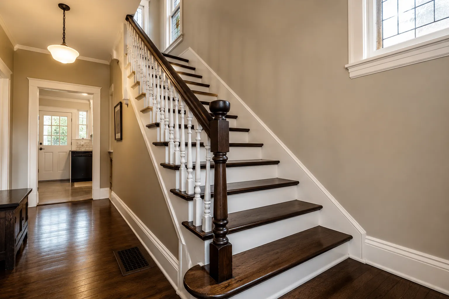 Carpet-to-hardwood conversion in Mimico, Etobicoke