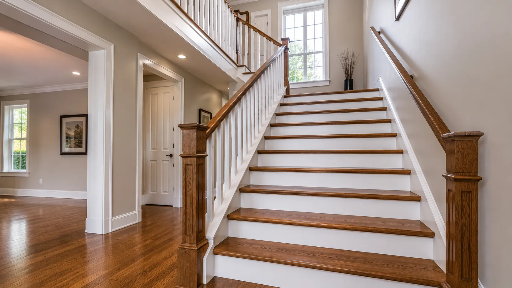 Staircase refinishing in Tyandaga, Burlington
